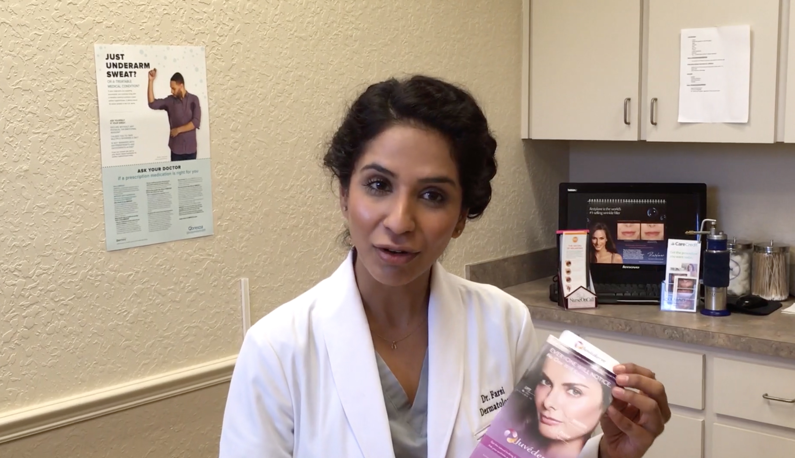 Maheera Farsi lip injection screen shot